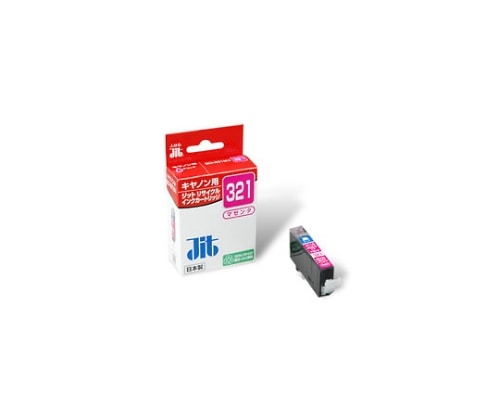 ジット インクジェットカートリッジ(インク色:マゼンタ) JIT-C321M 1個(ご注文単位1個)【直送品】