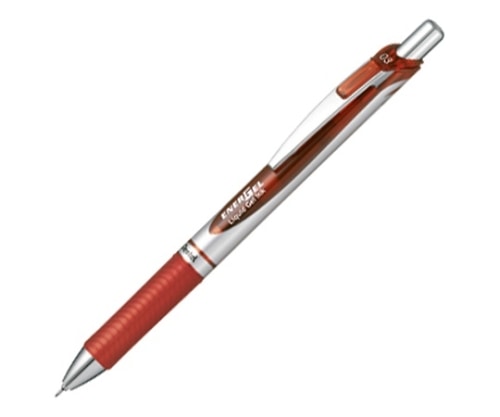 ぺんてる ノック式エナージェル(インク色:赤) BLN73-B 1本(ご注文単位1本)【直送品】