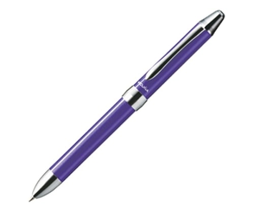 ぺんてる ビクーニャEX バイオレット(インク色:黒・赤) BXW1375V 1本(ご注文単位1本)【直送品】