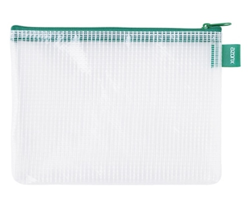 セキセイ メッシュケース[エコタイプ]グリーン AZ-40E-30 1冊(ご注文単位1冊)【直送品】