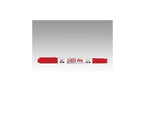 ゼブラ チェックペン(インク色:赤)細字0.8~1.1/太字4.0mm MW-150-CK-R 1本(ご注文単位1本)【直送品】