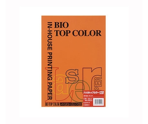 伊東屋 バイオトップカラー オレンジ BT333 1パック(ご注文単位1パック)【直送品】