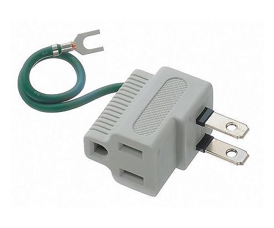 エスコ AC125V/15A 変換プラグ EA940BA-16A 1個(ご注文単位1個)【直送品】