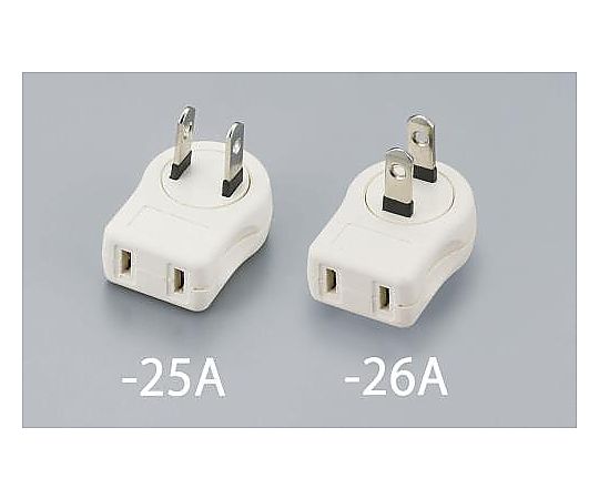 エスコ AC125V/15A L型タップ EA940CD-25A 1個(ご注文単位1個)【直送品】