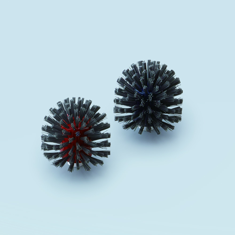 スーパーハイジーン 金属検出システムブラシ シリンダーブラシ 95×φ120mm Premium HG87409 1個（ご注文単位1個）【直送品】