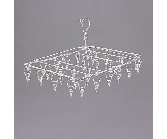 エスコ 490x340x295mm 洗濯ハンガー(ステンレス製) EA928CY-14 1個(ご注文単位1個)【直送品】