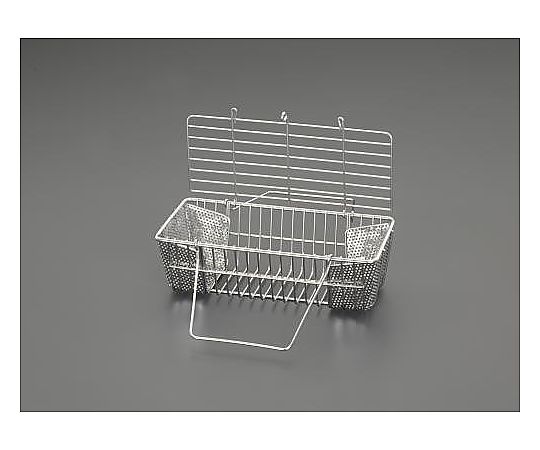 エスコ 200x102x67mm 洗浄かご(ステンレス製) EA992CE-151 1個(ご注文単位1個)【直送品】