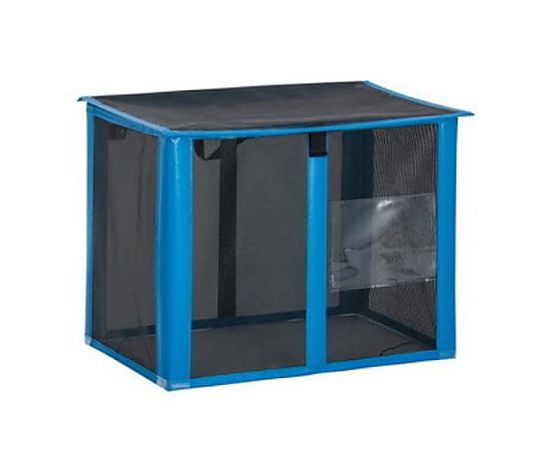 エスコ 700x700x700mm/340L ダストボックス(折畳式) EA995AA-382 1個(ご注文単位1個)【直送品】