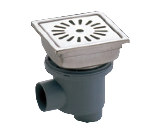 SPG トラッピー 偏心トラップ 150mm角 148×148 SP-150B 1個(ご注文単位1個)【直送品】