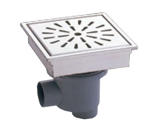 SPG トラッピー 偏心トラップ 200mm角 198×198 SP-200B 1個(ご注文単位1個)【直送品】