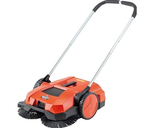 エスコ 565x1160x840mm 手押しスイーパー EA899GR-3A 1台(ご注文単位1台)【直送品】