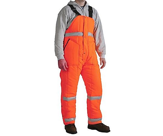 アズワン [ XL] 防寒オーバーオール(注意色 オレンジ) EA915GC-44 1本(ご注文単位1本)【直送品】