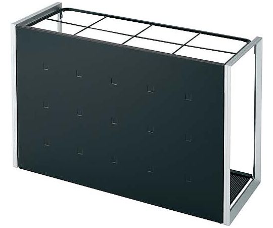 トヨダプロダクツ アルミフレーム 折りたたみ傘立て 48本用 T20-48USF 1台(ご注文単位1台)【直送品】