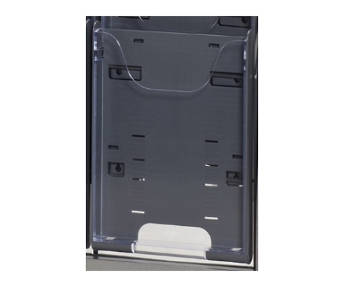 エヌケイ パンフレットスタンド グレー PCS-2-GR 1個(ご注文単位1個)【直送品】