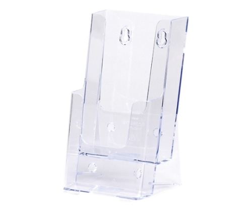 セキセイ カタログスタンド A4判3つ折2段 CSD-2776-00 1個(ご注文単位1個)【直送品】