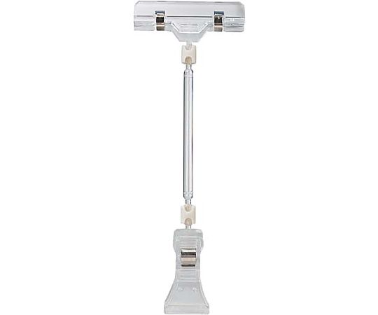 鈴木プラスチックス POPクリップ 75×210 5個入 00-05-00003 1パック（ご注文単位1パック）【直送品】