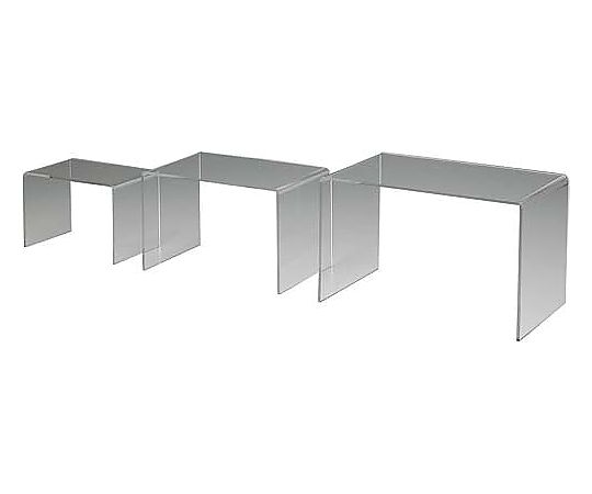 鈴木プラスチックス アクリルコの字クリアー 中 2個入 00-01-12039 1パック（ご注文単位1パック）【直送品】