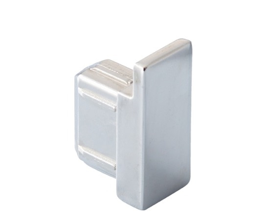 ストア・エキスプレス ミニ角バー(14×24mm)用エンドキャップ クローム 61-423-54-1 1個（ご注文単位1個）【直送品】