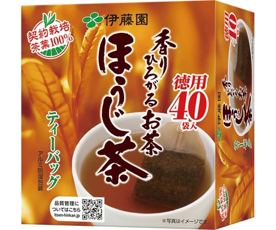 伊藤園 香りひろがるお茶ほうじ茶ティーバッグ40袋 12164 1箱※軽（ご注文単位1箱）【直送品】