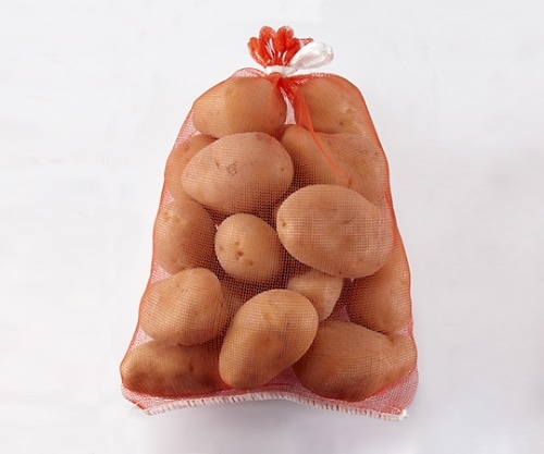 ユーシー販売 メリヤスネット5kg 赤 1パック(2000枚入) 1パック(ご注文単位1パック)【直送品】