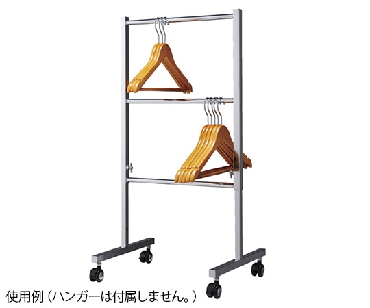 アズワン コンパクト ハンガーストッカー 61-656-21-1 1台（ご注文単位1台）【直送品】