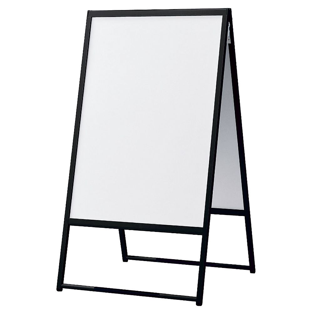 アズワン 屋外A型 ポスタースタンド 両面 A1 ブラック 61-813-93-4 1台（ご注文単位1台）【直送品】