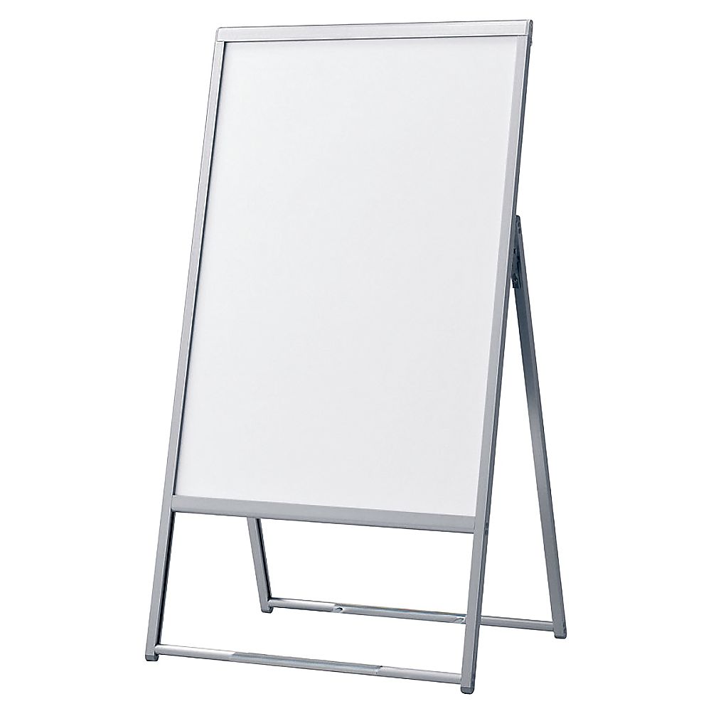 アズワン 屋外A型 ポスタースタンド 片面 B1 シルバー 61-813-92-5 1台（ご注文単位1台）【直送品】