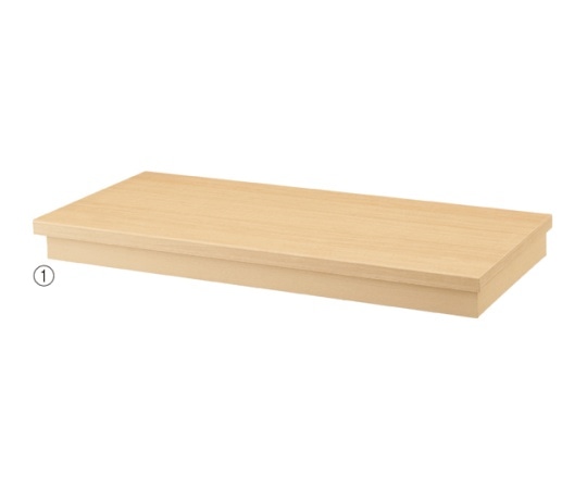 ストア・エキスプレス 台輪同色ステージ W90cm ホワイト 61-751-71-2 1台（ご注文単位1台）【直送品】