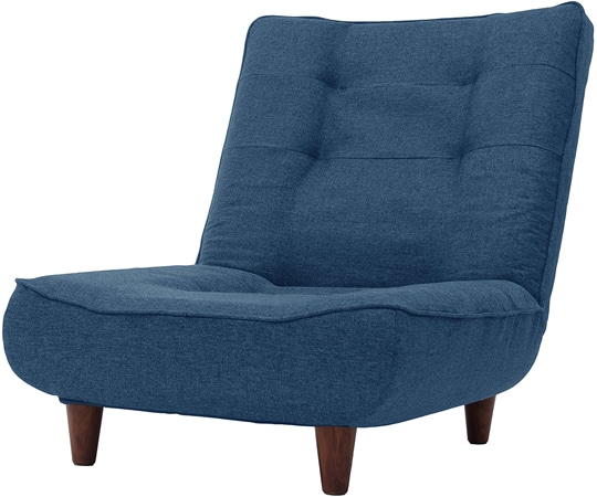 セルタン ハイバックソファ LULU-1p タスクネイビー 一人掛け A327p-584NVY 1個(ご注文単位1個)【直送品】