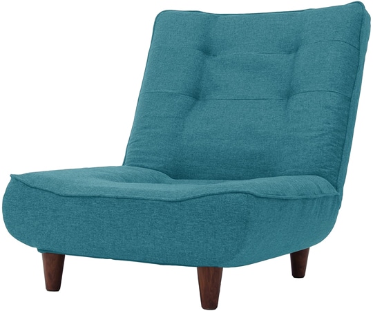 セルタン ハイバックソファ LULU-1p タスクブルー 一人掛け A327p-585BL 1個(ご注文単位1個)【直送品】