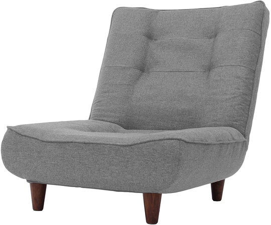 セルタン ハイバックソファ LULU-1p タスクグレー 一人掛け A327p-587GRY 1個(ご注文単位1個)【直送品】