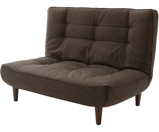 セルタン ハイバックソファ LULU-2p タスクブラウン 二人掛け A40p-582BR 1個(ご注文単位1個)【直送品】