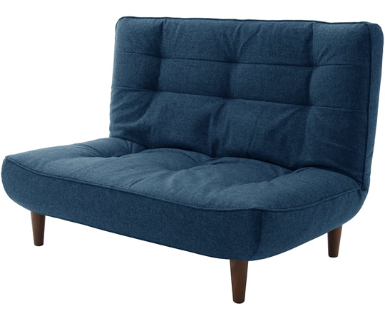 セルタン ハイバックソファ LULU-2p タスクネイビー 二人掛け A40p-584NVY 1個(ご注文単位1個)【直送品】