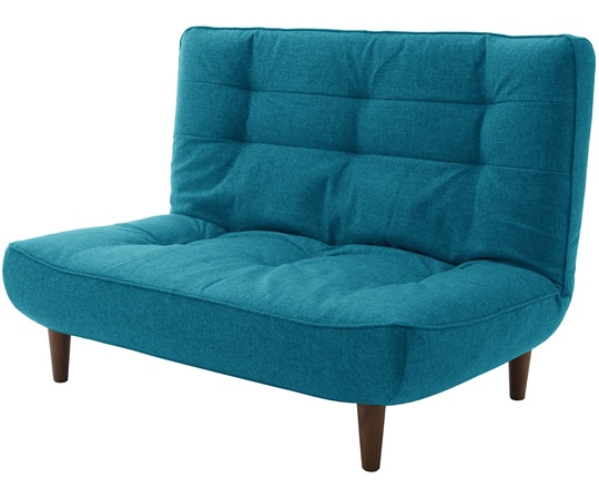 セルタン ハイバックソファ LULU-2p タスクブルー 二人掛け A40p-585BL 1個(ご注文単位1個)【直送品】