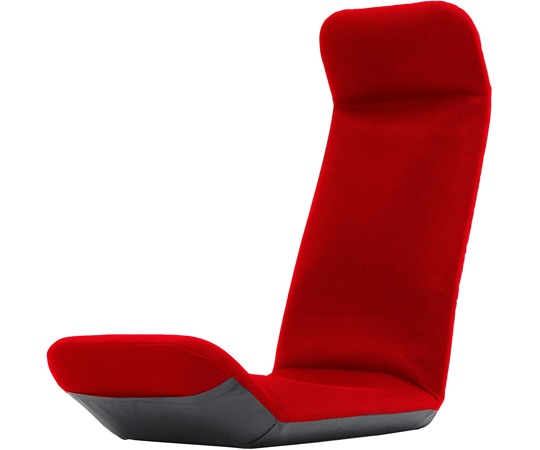 セルタン 和楽チェア プレミアム メッシュレッド 上タイプ A555a-504RED 1個（ご注文単位1個）【直送品】