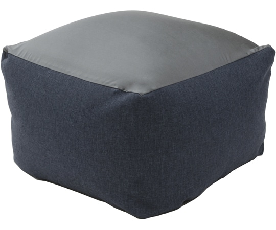 セルタン 人をダメにするソファ QUBE デニム調インディゴブルー L A601a-612DBL/611GRY 1個(ご注文単位1個)【直送品】