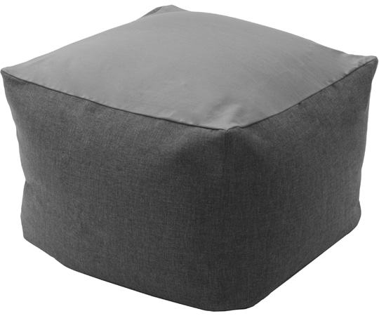 セルタン 人をダメにするソファ QUBE デニム調アッシュグレー M A602a-606GRY/611GRY 1個(ご注文単位1個)【直送品】