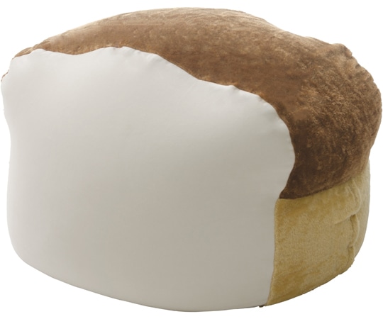 セルタン 食パンビーズクッション ホワイト XL A603a-618WH/515BE/516BR 1個（ご注文単位1個）【直送品】