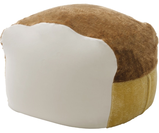 セルタン 食パンビーズクッション ホワイト L A604a-618WH/515BE/516BR 1個（ご注文単位1個）【直送品】