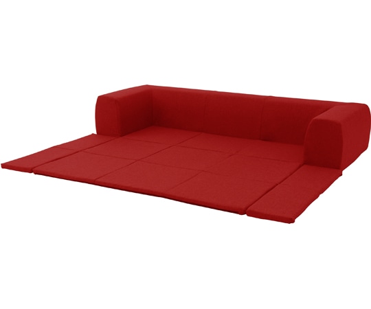 セルタン 背付きフロアマット ジュイール ダリアンレッド M A682a-563RE 1個（ご注文単位1個）【直送品】