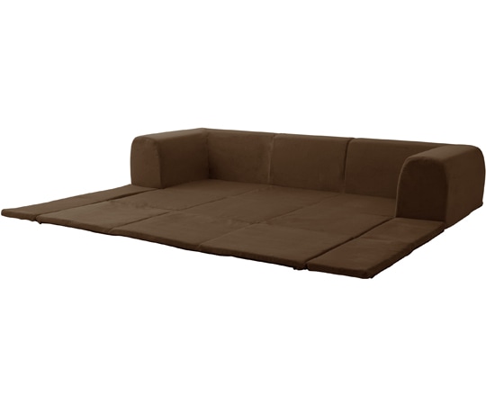 セルタン 背付きフロアマット ジュイール テクノブラウン M A682a-594BR 1個（ご注文単位1個）【直送品】