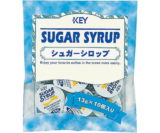 キーコーヒー シュガーシロップポーション10個 413008 1袋※軽（ご注文単位1袋）【直送品】