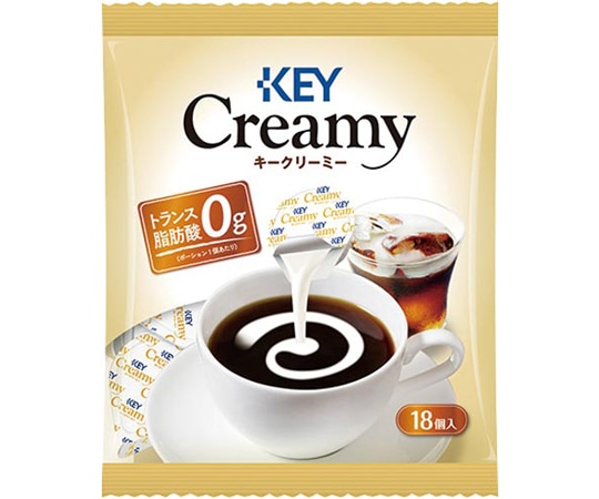 キーコーヒー クリーミーポーション18個 502214 1袋※軽（ご注文単位1袋）【直送品】