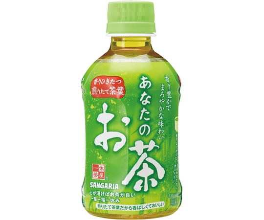 日本サンガリアベバレッジカンパニー あなたのお茶 280mL 24本 015051 1ケース※軽（ご注文単位1ケース）【直送品】