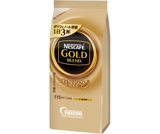 Nestle ネスカフェ ゴールドブレンド 袋 230g 12228581 1袋※軽（ご注文単位1袋）【直送品】