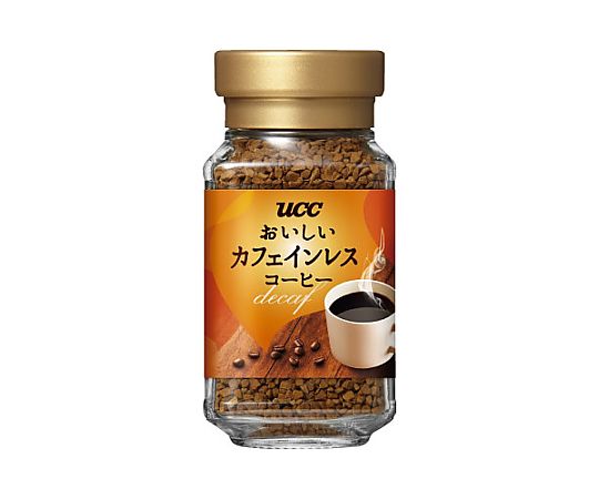 UCC おいしいカフェインレスコーヒーインスタント瓶45g 390117 1個※軽（ご注文単位1個）【直送品】