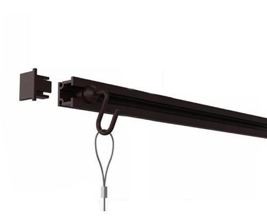 福井金属工芸 C型レールセット1.0m 3352-B 1個（ご注文単位1個）【直送品】