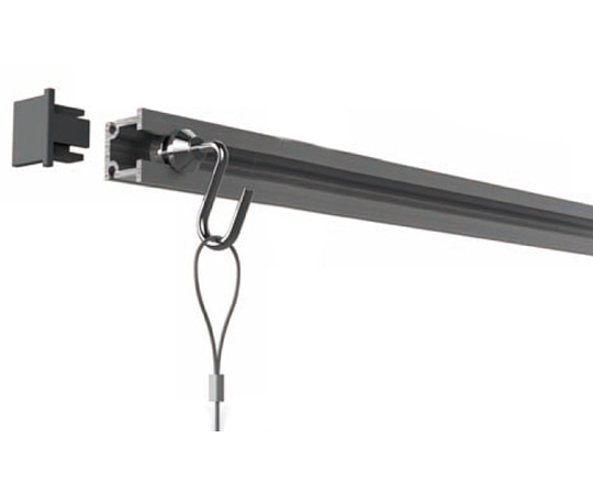 福井金属工芸 C型レールセット2.0m 3354 1個（ご注文単位1個）【直送品】