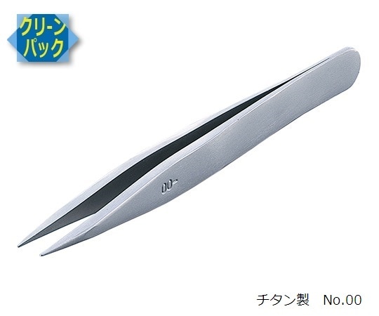 RUBIS MEISTER ピンセット TNF クリーンパック No.00 00-TNF 1本(ご注文単位1本)【直送品】