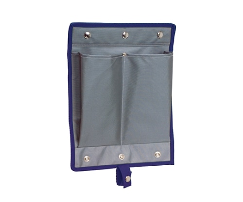 テラモト キャリーポケット 大 BLブルー DS-232-660-3 1枚(ご注文単位1枚)【直送品】